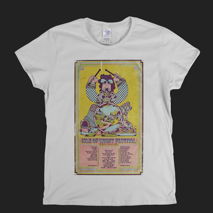 Isle Of Wight Festival Poster 1970 Womens T-Shirt