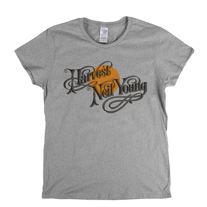 Neil Young Harvest Album Womens T-Shirt