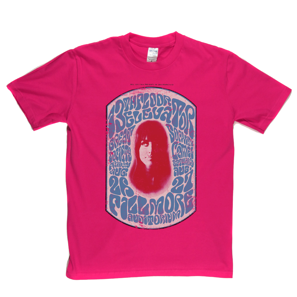 Grace Slick Fillmore Poster T-Shirt