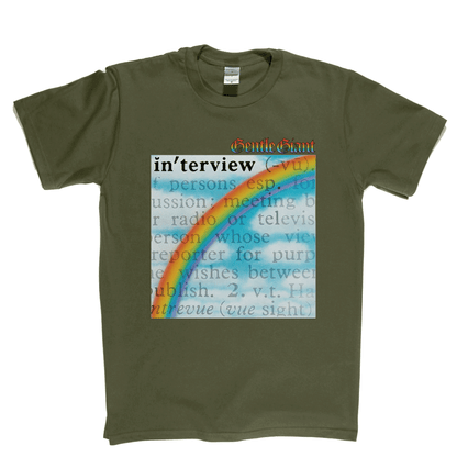 Gentle Giant Interview T-Shirt