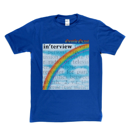 Gentle Giant Interview T-Shirt