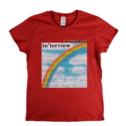 Gentle Giant Interview Womens T-Shirt