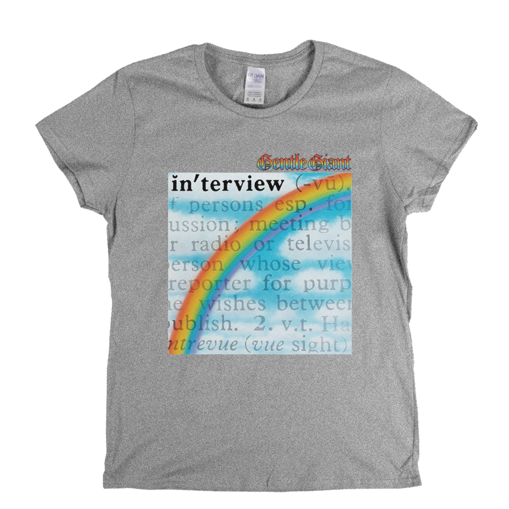 Gentle Giant Interview Womens T-Shirt