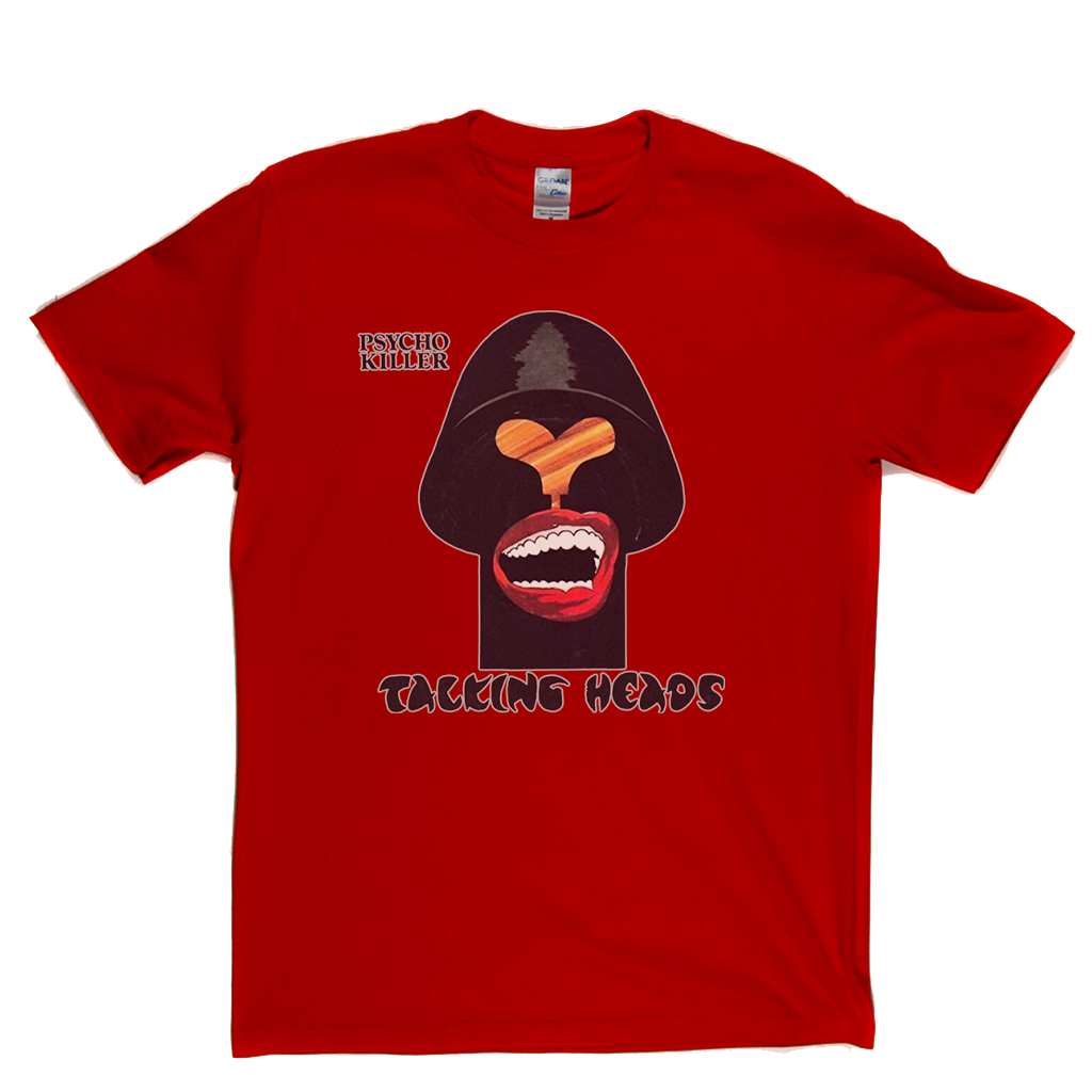 Talking Heads Psycho Killer Poster T-Shirt