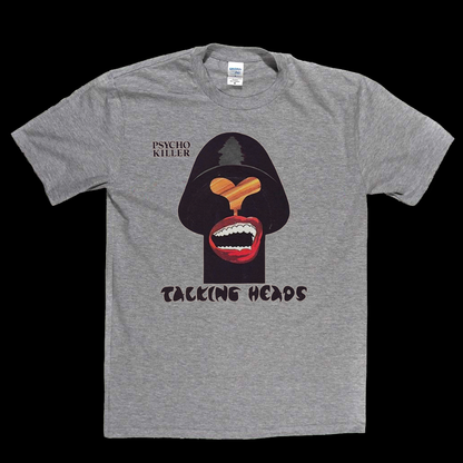 Talking Heads Psycho Killer Poster T-Shirt