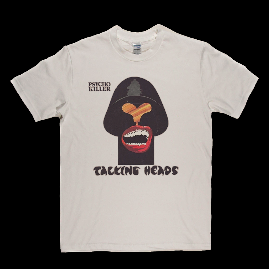 Talking Heads Psycho Killer Poster T-Shirt