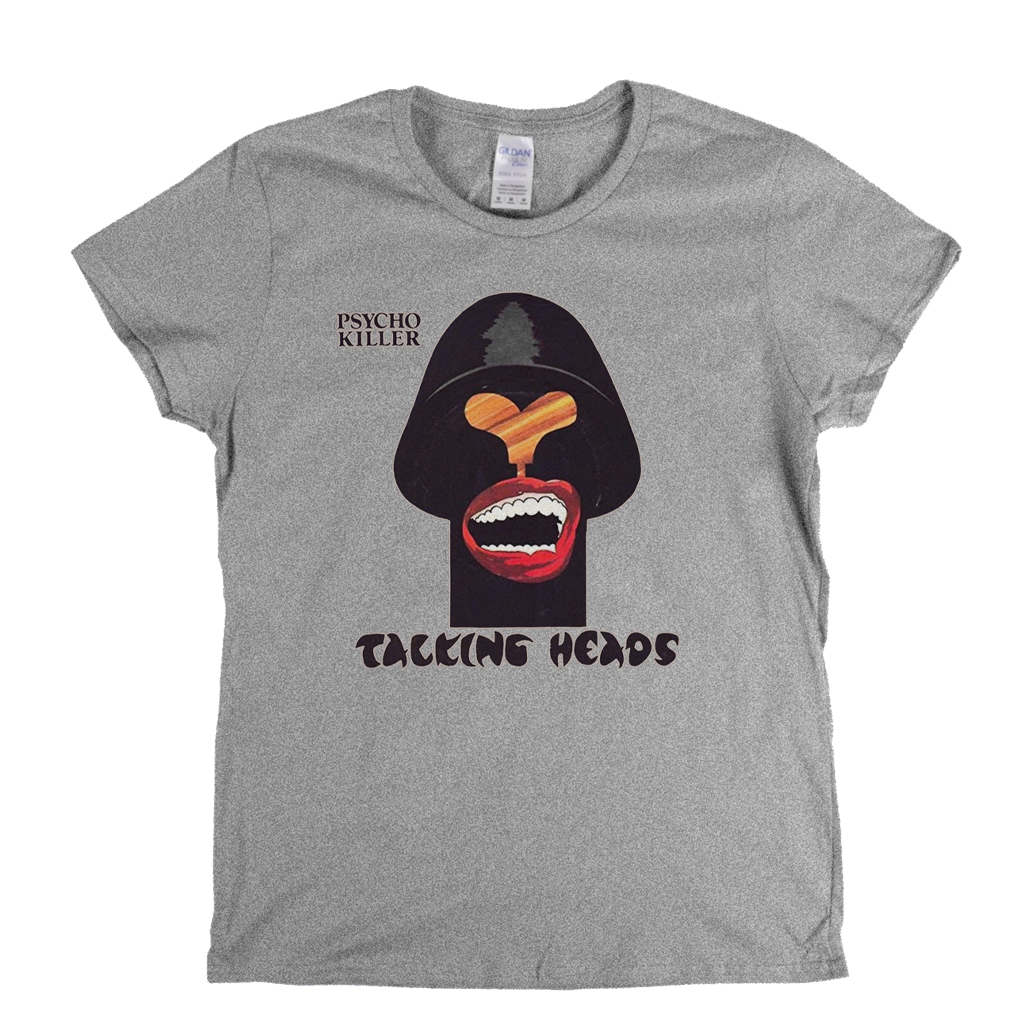 Talking Heads Psycho Killer Poster Womens T-Shirt