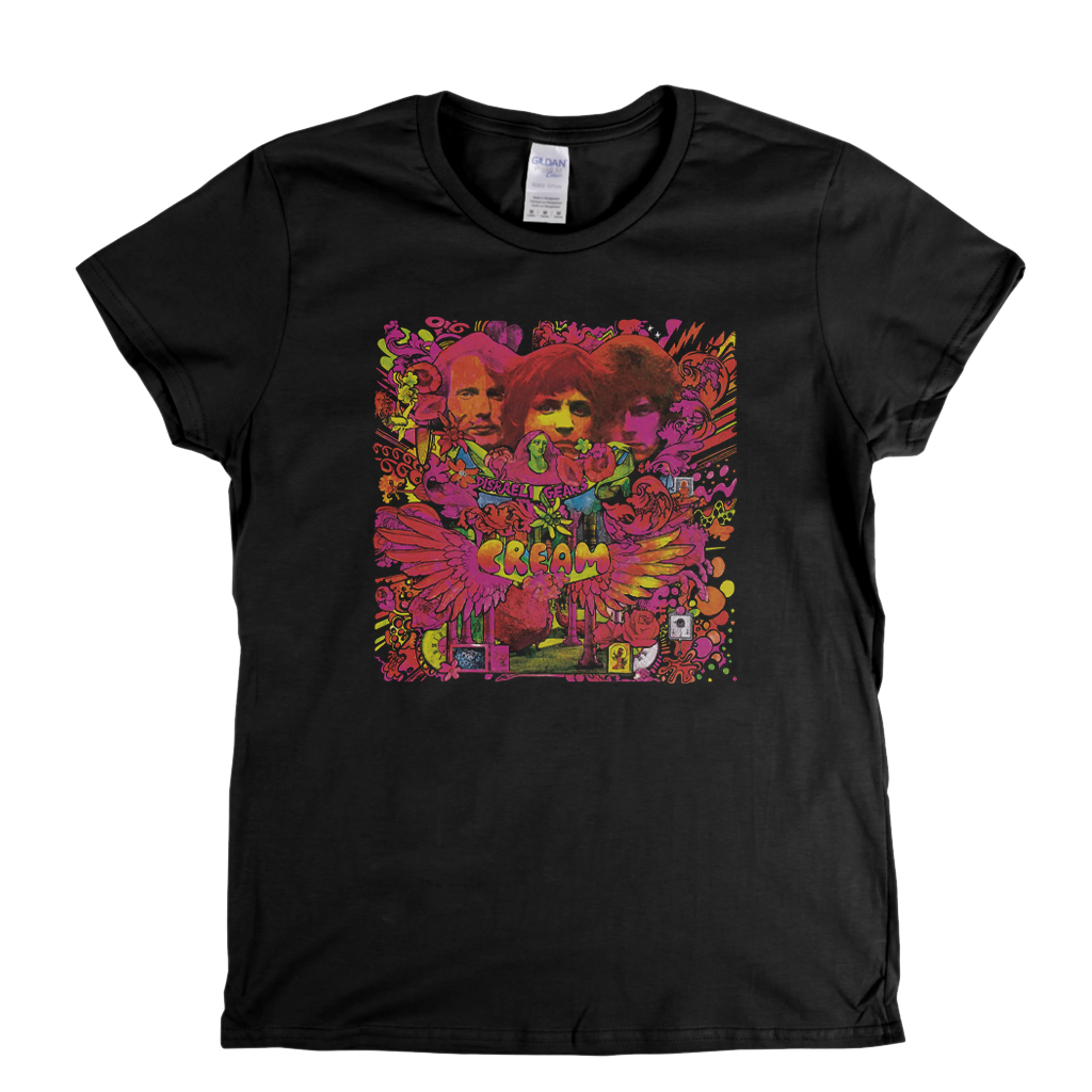 Cream Disraeli Gears Womens T-Shirt