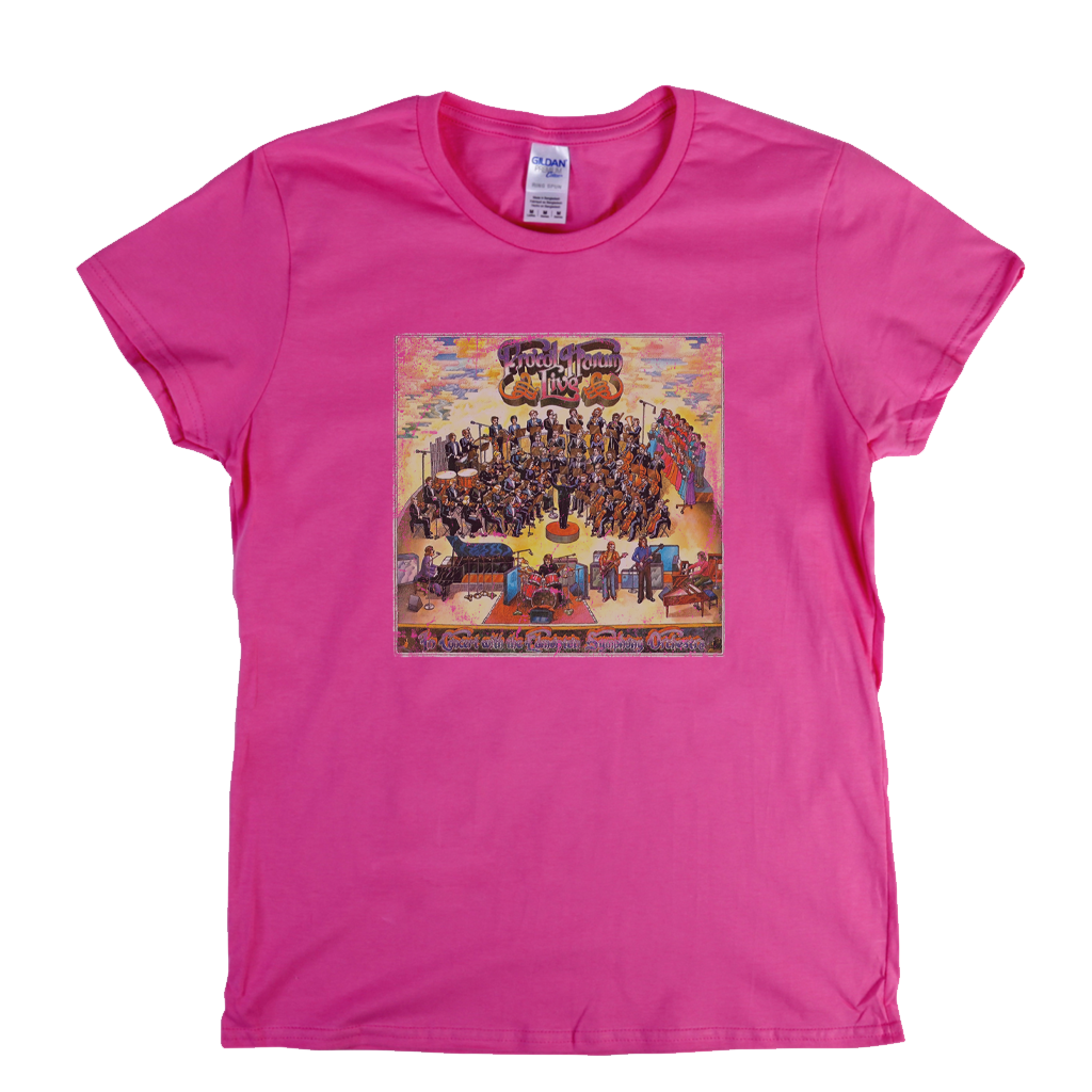 Procol Harum Live In Concert Womens T-Shirt