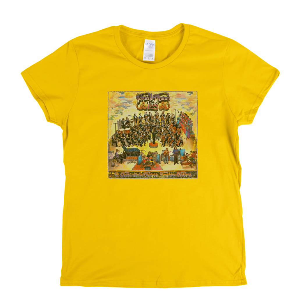 Procol Harum Live In Concert Womens T-Shirt