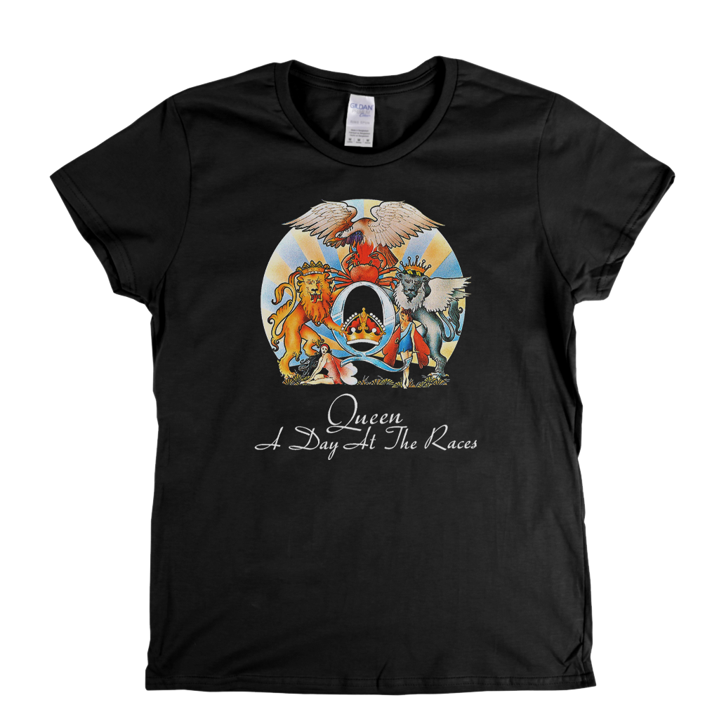 Queen A Day At The Races Womens T-Shirt