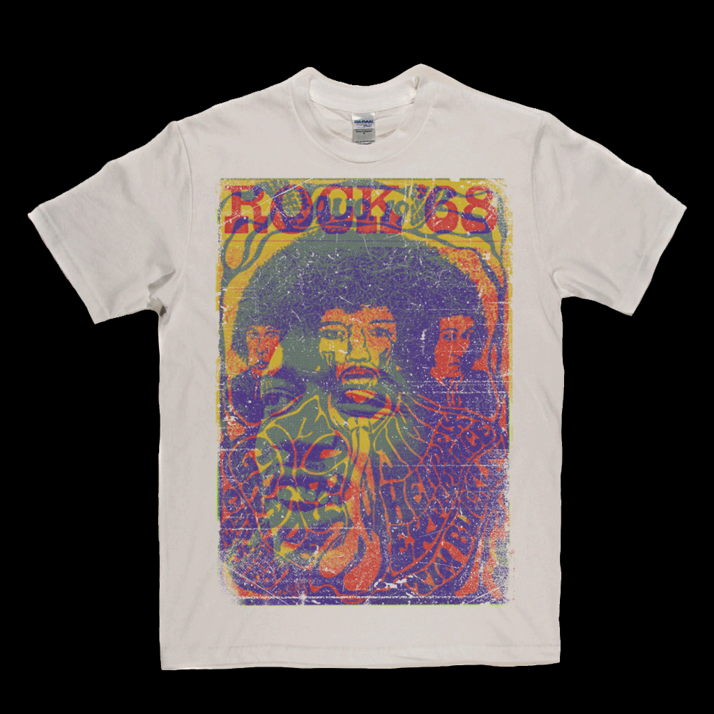 Hendrix Rock 68 T-Shirt