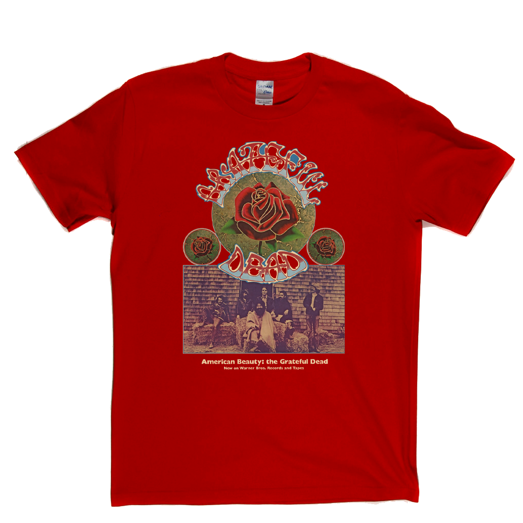 Grateful Dead American Beauty Poster T-Shirt