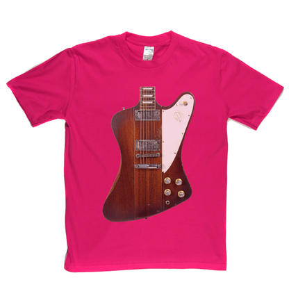 Johnny Winter Firebird Guitar T-Shirt