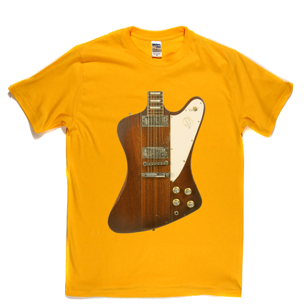 Johnny Winter Firebird Guitar T-Shirt