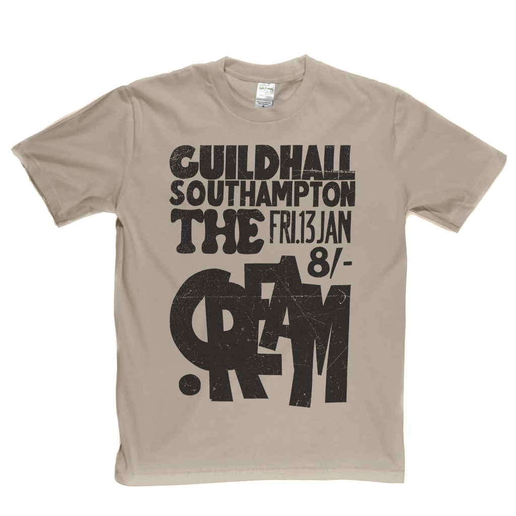 Cream Guildhall Poster T-Shirt