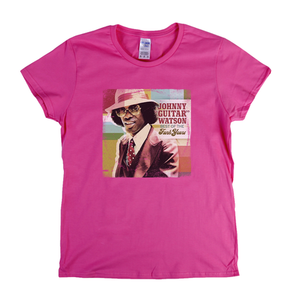 Johnny Guitar Watson Best Of The Funk Years Womens T-Shirt