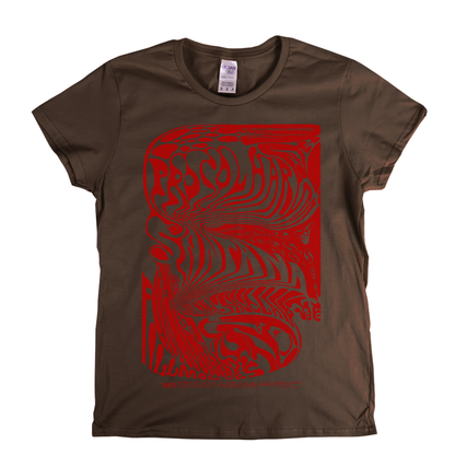 Procol Harum Santana Fillmore West Poster Womens T-Shirt