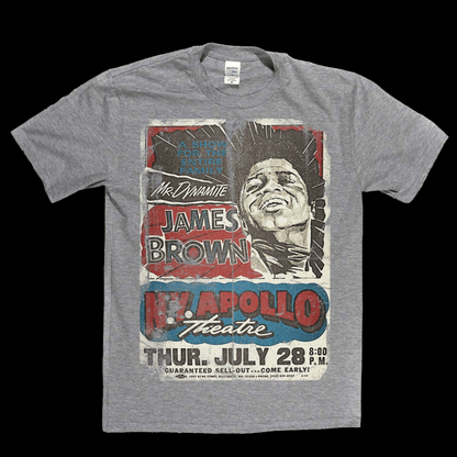 James Brown Apollo Poster T-Shirt