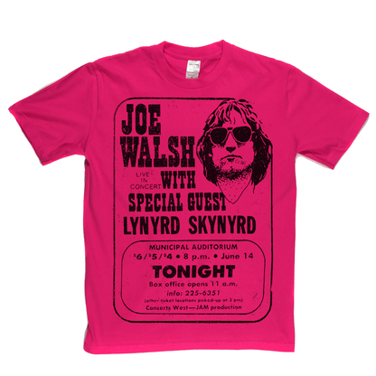 Joe Walsh Concert Poster T-Shirt