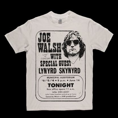 Joe Walsh Concert Poster T-Shirt