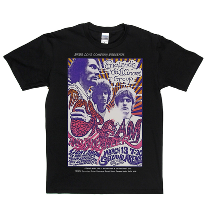 Cream And Blue Cheer Poster T-Shirt