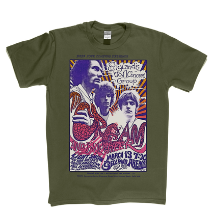 Cream And Blue Cheer Poster T-Shirt