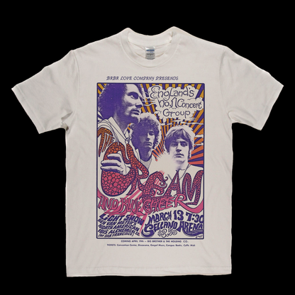 Cream And Blue Cheer Poster T-Shirt