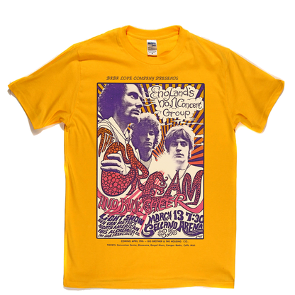 Cream And Blue Cheer Poster T-Shirt