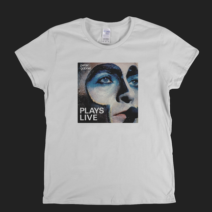 Peter Gabriel Plays Live Womens T-Shirt