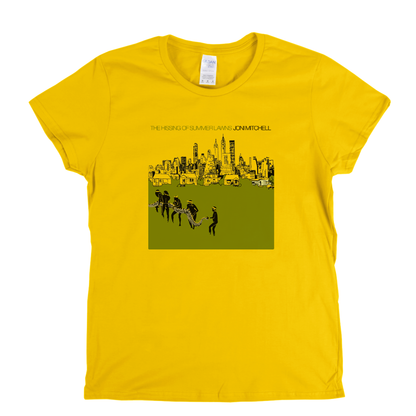 Joni Mitchell The Hissing Of Summer Lawns Womens T-Shirt