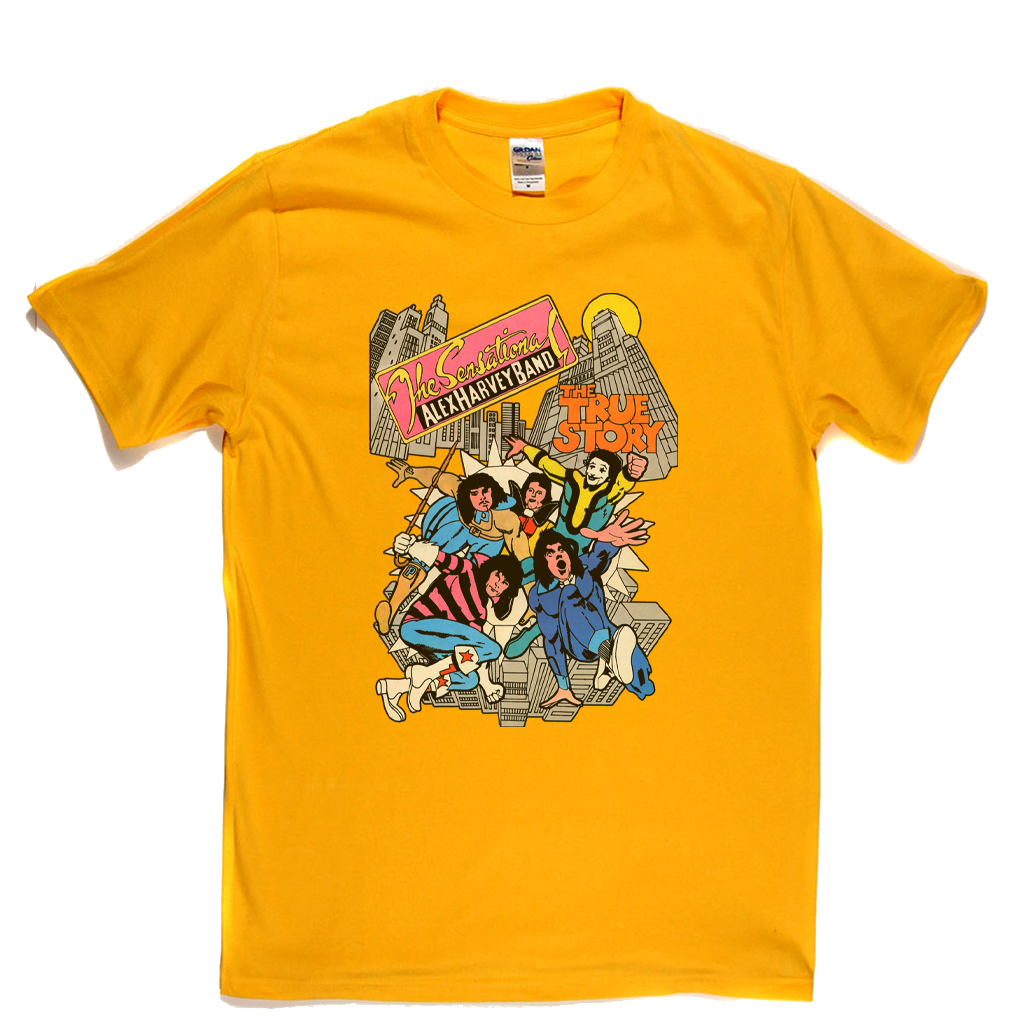 The Sensational Alex Harvey Band The True Story T-Shirt