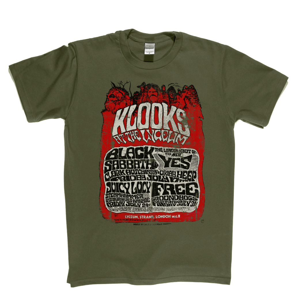 Klooks Live At The Lyceum T-Shirt