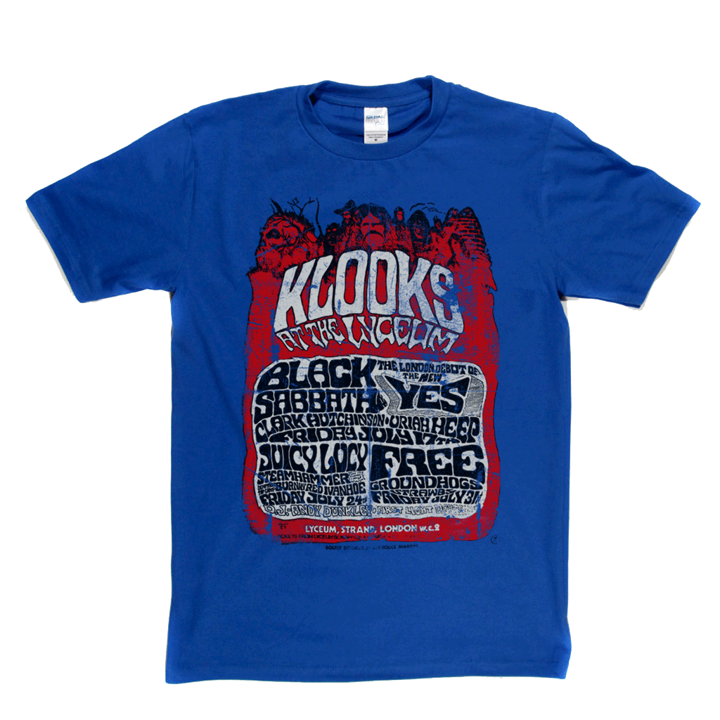 Klooks Live At The Lyceum T-Shirt