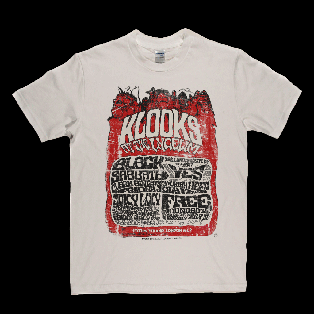 Klooks Live At The Lyceum T-Shirt