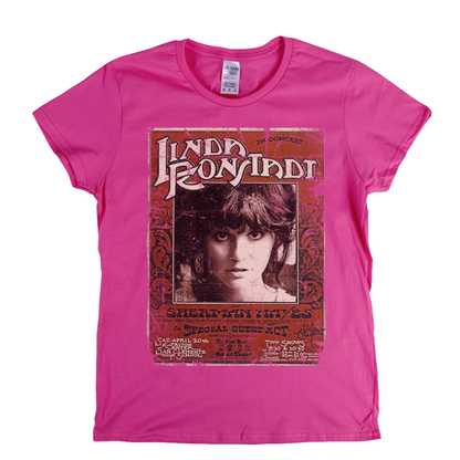 Linda Ronstadt Poster Womens T-Shirt