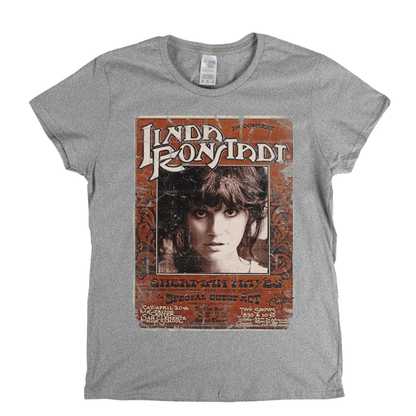 Linda Ronstadt Poster Womens T-Shirt