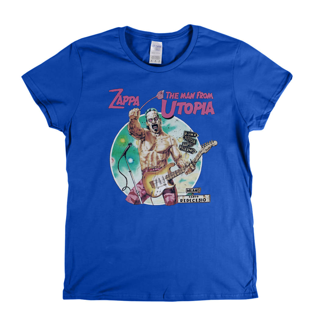 Zappa The Man From Utopia Womens T-Shirt