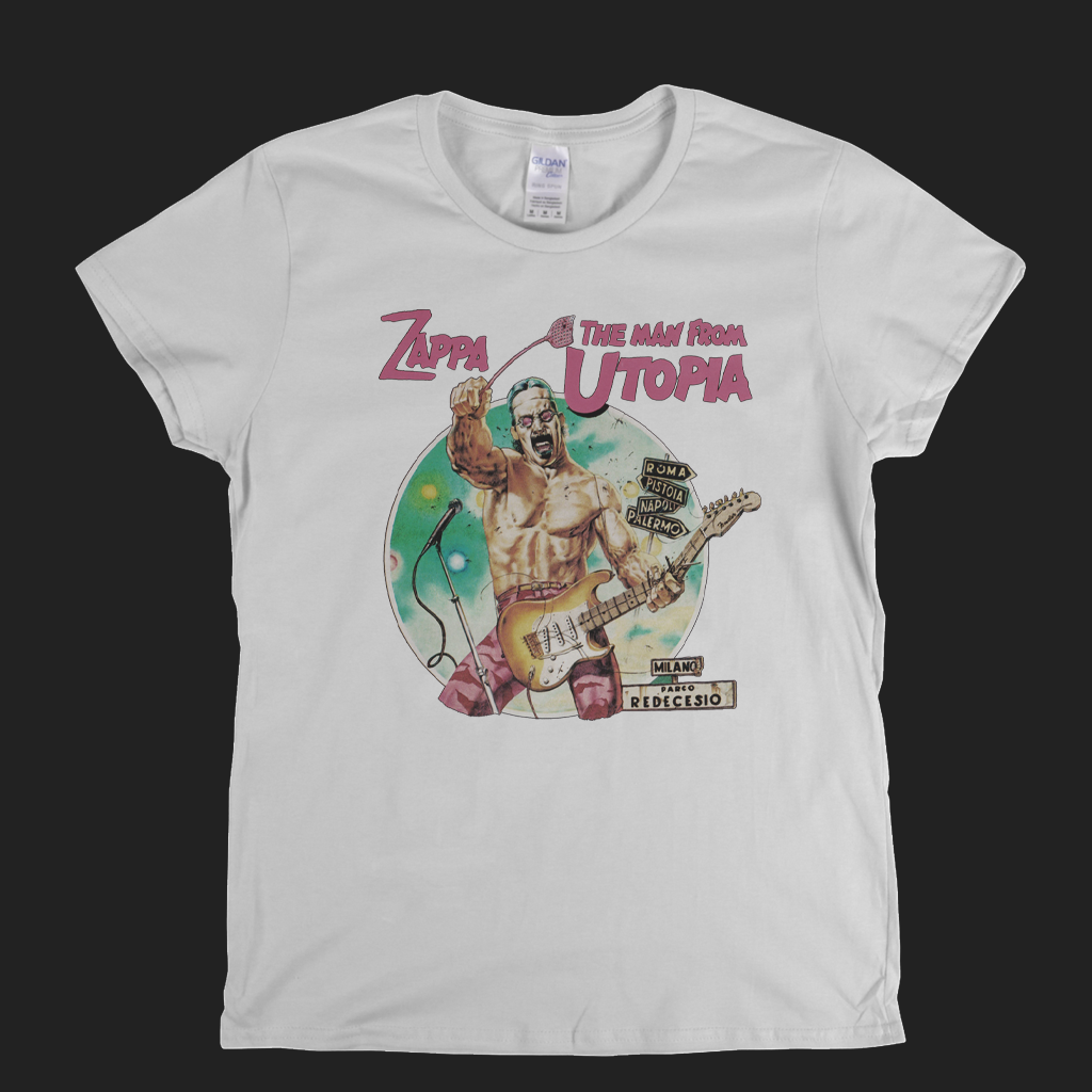 Zappa The Man From Utopia Womens T-Shirt