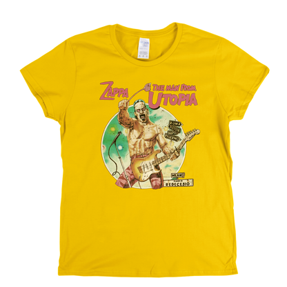 Zappa The Man From Utopia Womens T-Shirt