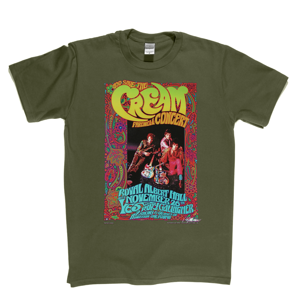 Cream Farewell Poster T-Shirt