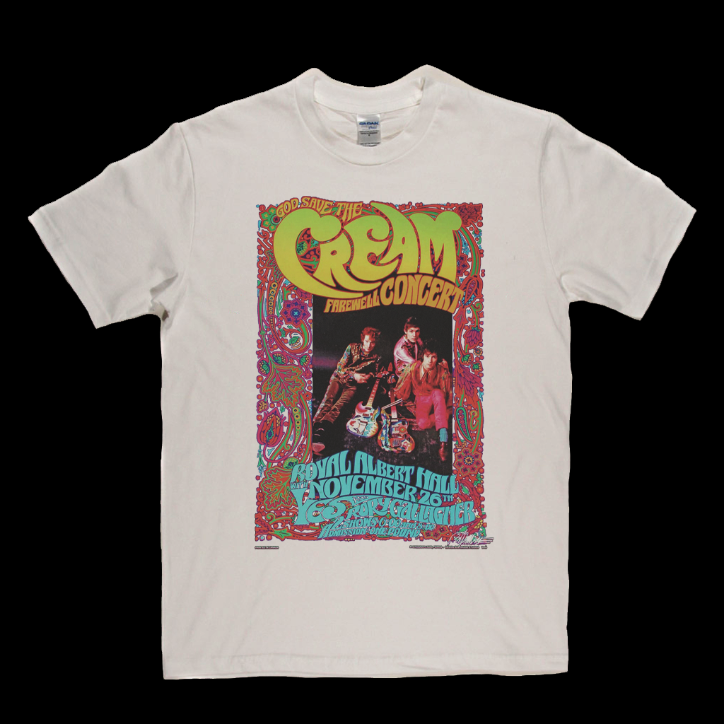 Cream Farewell Poster T-Shirt