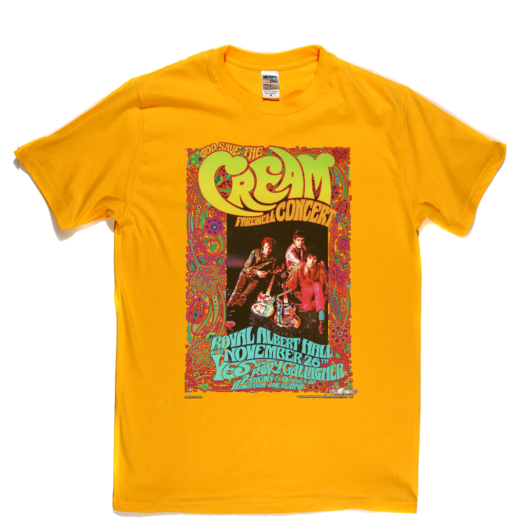 Cream Farewell Poster T-Shirt