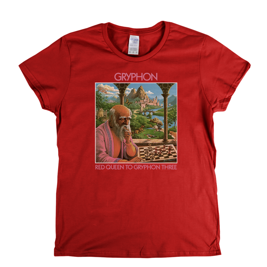 Gryphon Red Queen To Gryphon Three Womens T-Shirt