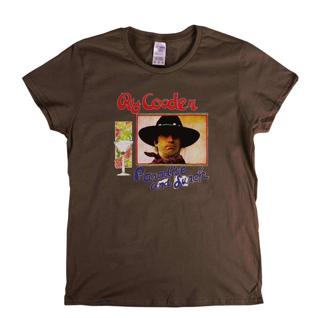 Ry Cooder Paradise And Lunch Womens T-Shirt