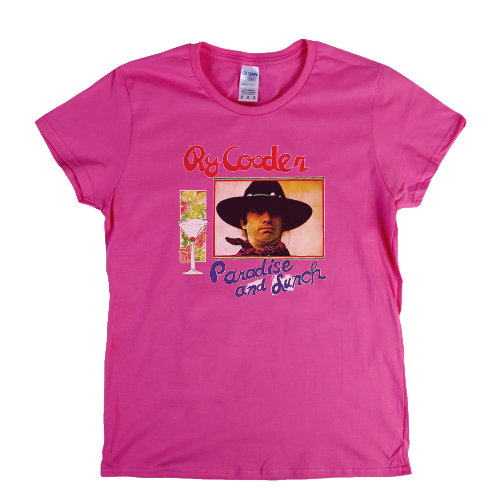 Ry Cooder Paradise And Lunch Womens T-Shirt