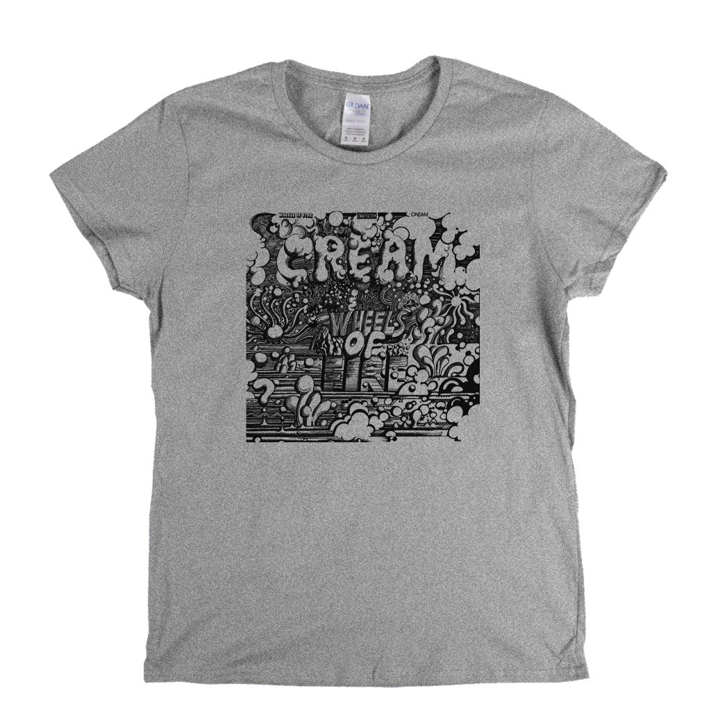 Cream Wheels Of Fire Womens T-Shirt