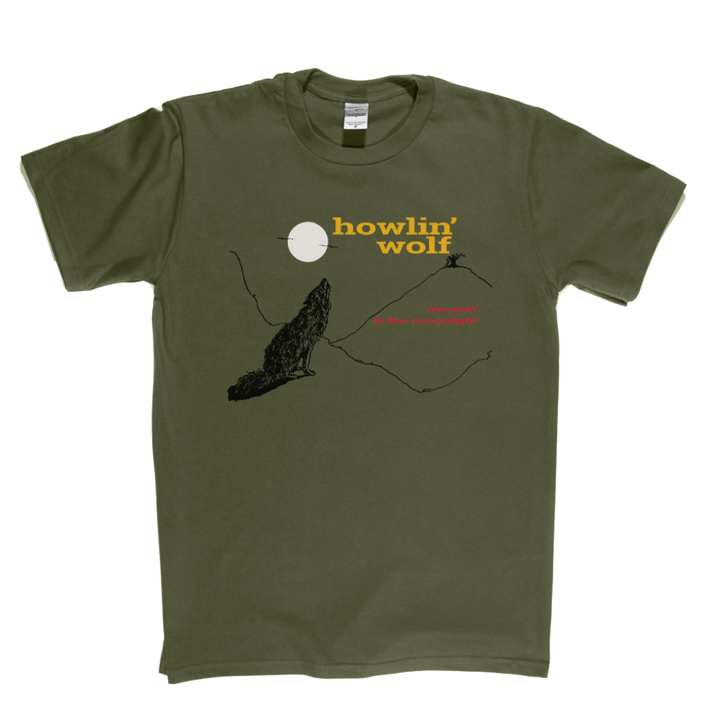 Howlin' Wolf Moanin' In The Moonlight T-Shirt