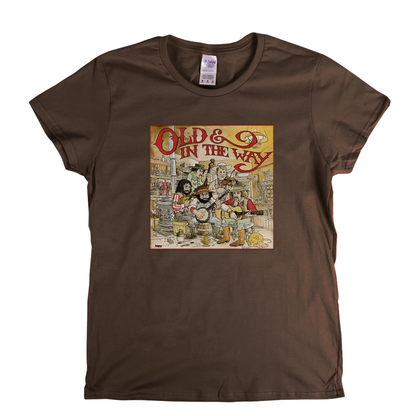 Jerry Garcia Old And In The Way Womens T-Shirt