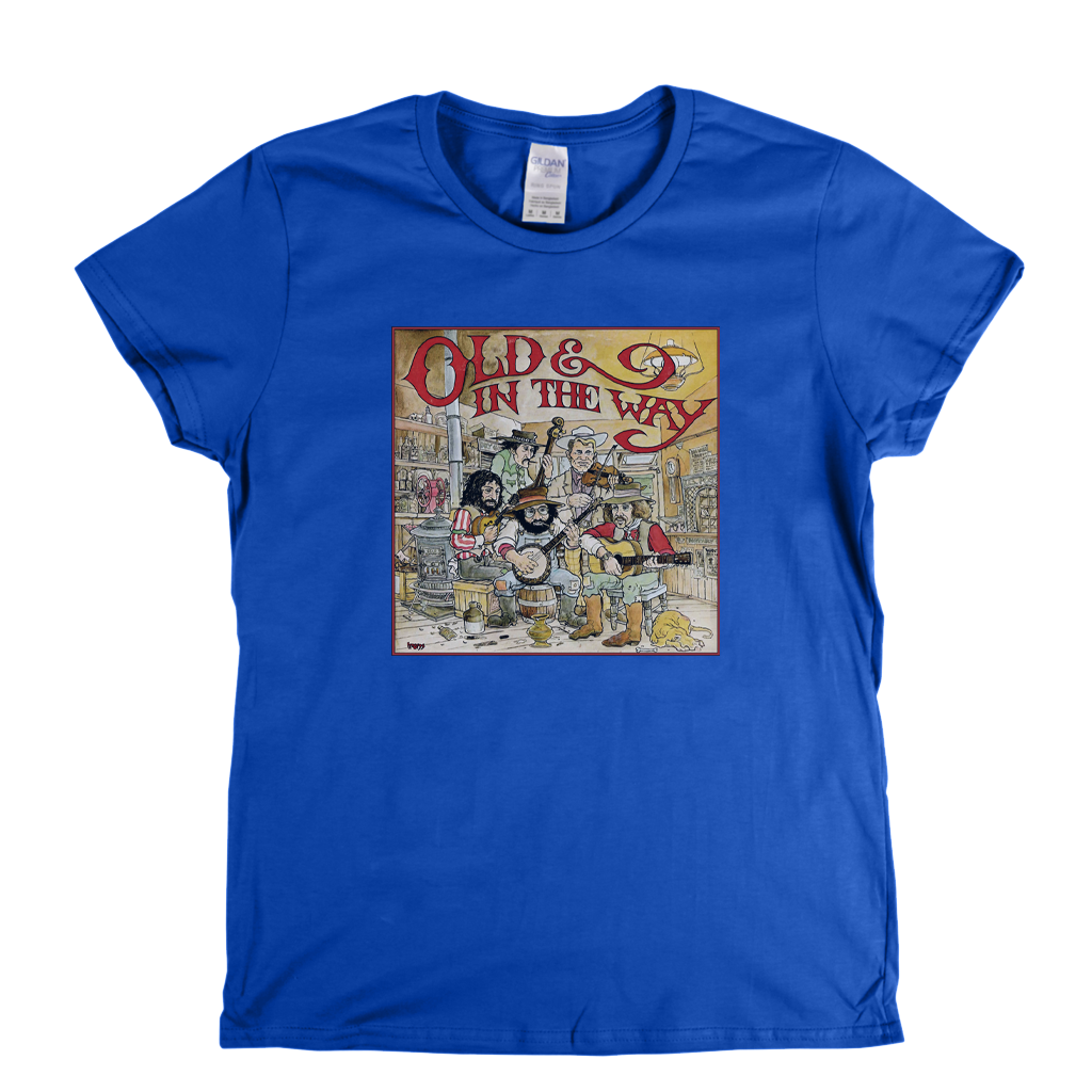 Jerry Garcia Old And In The Way Womens T-Shirt